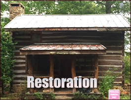 Historic Log Cabin Restoration  Roundhead, Ohio